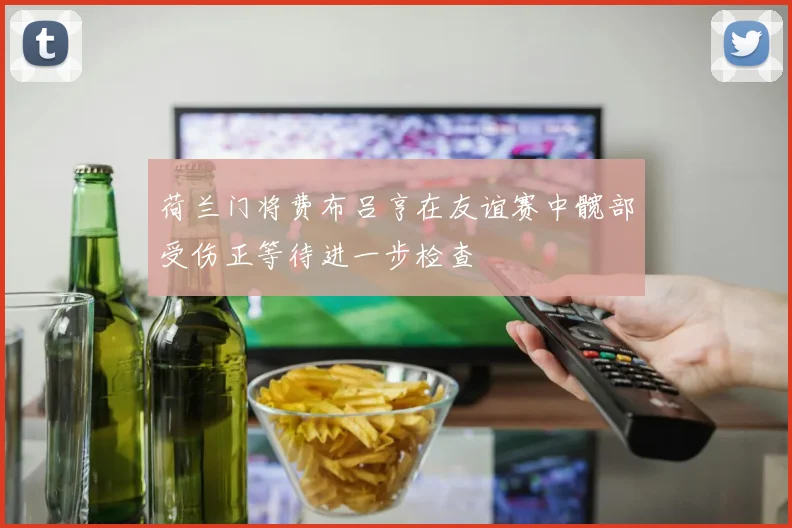荷兰门将费布吕亨在友谊赛中髋部受伤正等待进一步检查