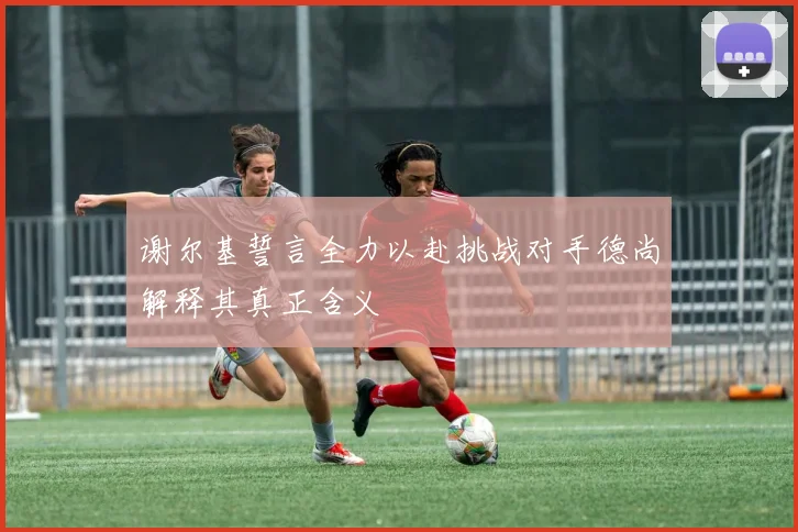 谢尔基誓言全力以赴挑战对手德尚解释其真正含义