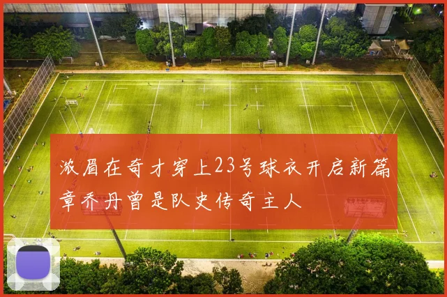浓眉在奇才穿上23号球衣开启新篇章乔丹曾是队史传奇主人